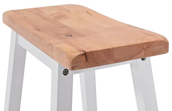Barski Set 3 kom MDF Bijeli - Bijela 3 1 Bijela