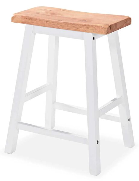Barski Set 3 kom MDF Bijeli - Bijela 3 1 Bijela