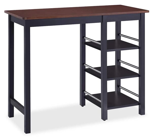 Barski Set 3 kom MDF Crni - Crna 3 3 Crna