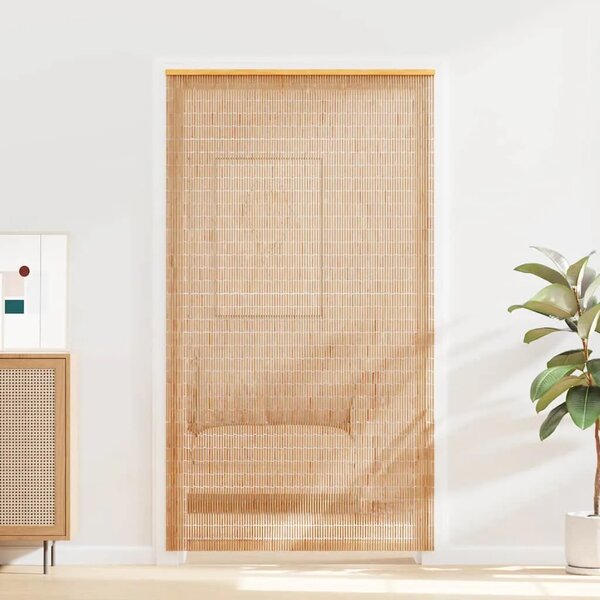 Zavjesa za vrata protiv muha Bambus 120x220 cm - Smeđa 120 x 220 cm Smeđa 120 x 220 cm