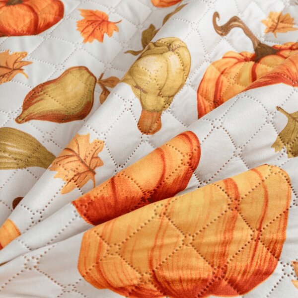 Prekrivač za krevet AUTUMN PUMPKINS, šareni Dimenzije: 170 x 210 cm