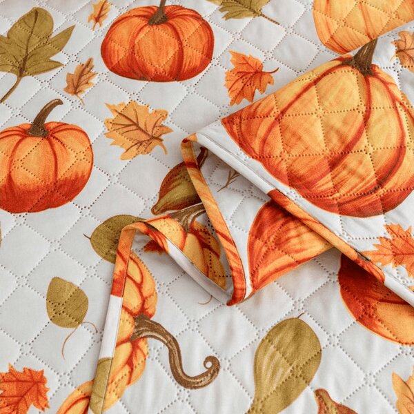 Prekrivač za krevet AUTUMN PUMPKINS, šareni Dimenzije: 170 x 210 cm