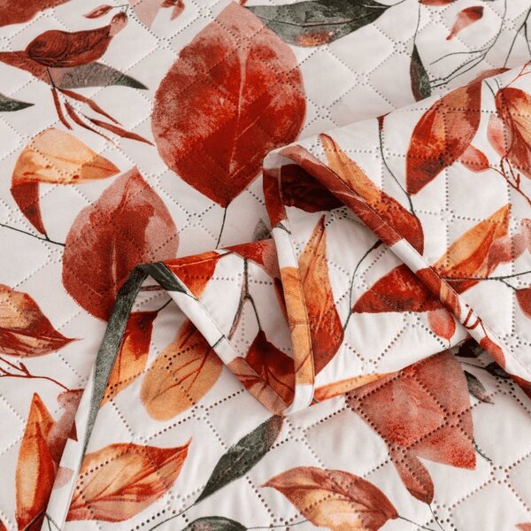 Prekrivač za krevet AUTUMN LEAVES, šareni Dimenzije: 220 x 240 cm