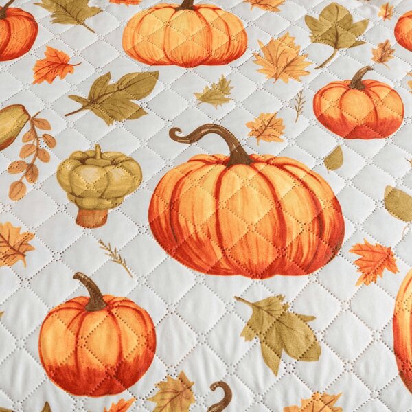 Prekrivač za krevet AUTUMN PUMPKINS, šareni Dimenzije: 170 x 210 cm