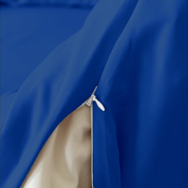 Posteljina od mikrovlakana LANTA tamnoplava Dimenzije posteljine: 70 x 90 cm | 140 x 220 cm