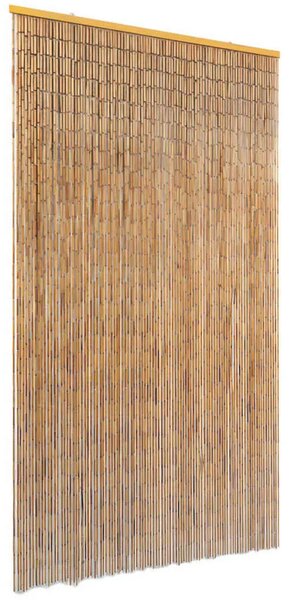 Zavjesa za vrata protiv muha od Bambusa 100x200 cm - Smeđa 100 x 200 cm Smeđa 100 x 200 cm