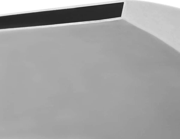Fontana za bazen od nehrđajućeg čelika 50 x 30 x 53 cm srebrna - bez LED svjetala bez LED svjetala