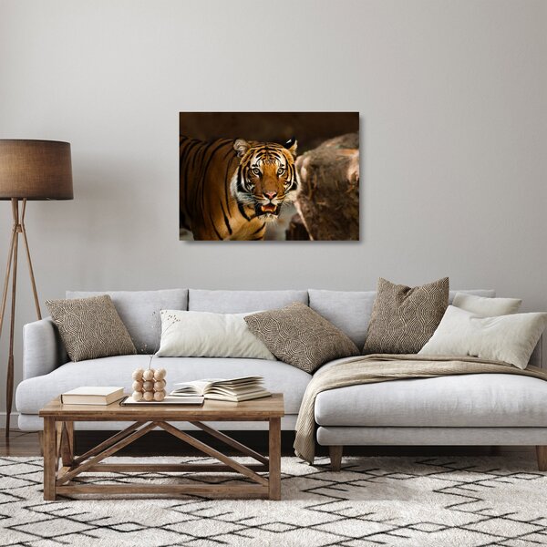 Staklena slika tigra (70x50 cm)