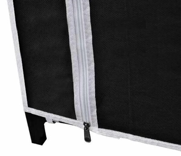 Sklopivi Ormar Crni 110 x 45 x 175 cm - Crna 1 1 Crna