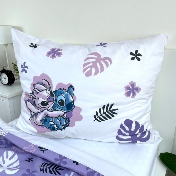 Pamučna dječja posteljina za krevet za jednu osobu 140x200 cm Lilo and Stitch – Jerry Fabrics
