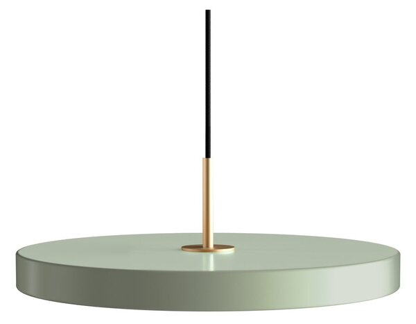 Svijetlo zelena LED viseća svjetiljka s metalnim sjenilom ø 43 cm Asteria – UMAGE