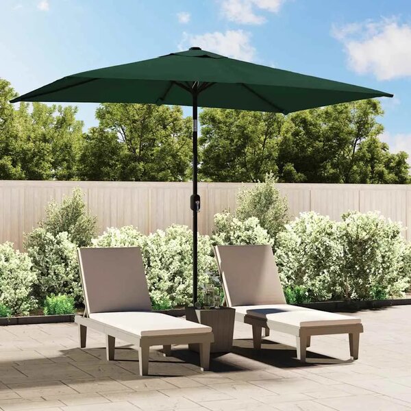 Suncobran 200 x 300 cm zeleni pravokutni - Zelena 1 Zelena