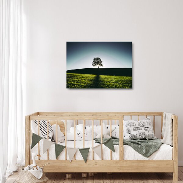 Staklena slika prirode - stablo (70x50 cm)