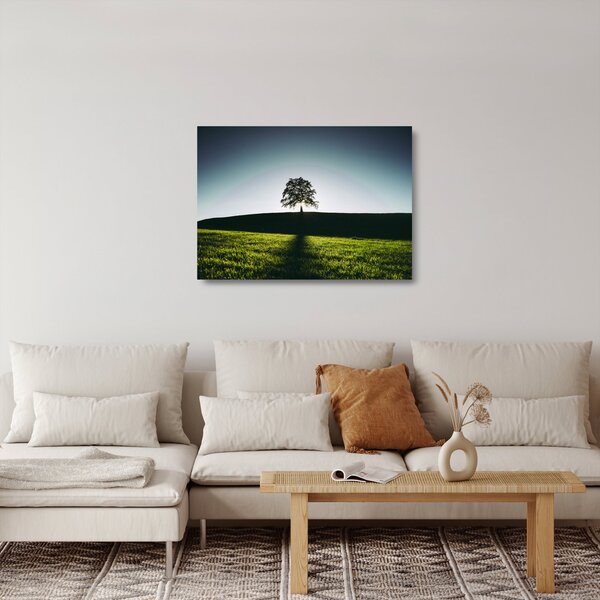 Staklena slika prirode - stablo (70x50 cm)
