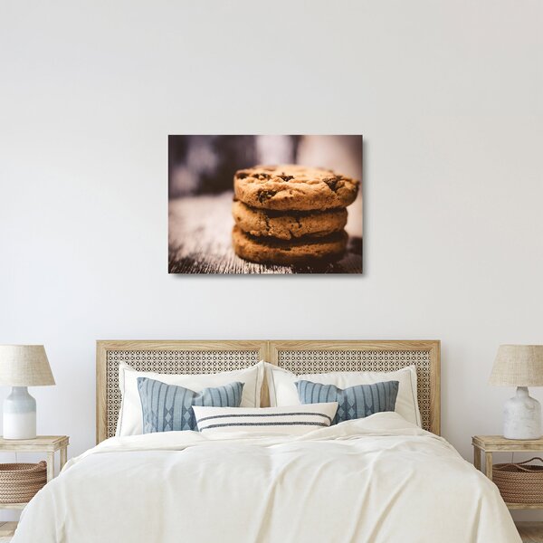 Staklena slika cookies keksa (70x50 cm)
