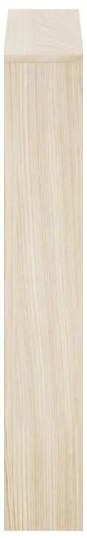 Ormarić za cipele 3 razine s ogledalom hrast 63 x 17 x 102 5 cm - Boja hrasta 1 102.5 cm 1