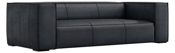 Tamno plava kožna sofa 227 cm Madame – Windsor & Co Sofas