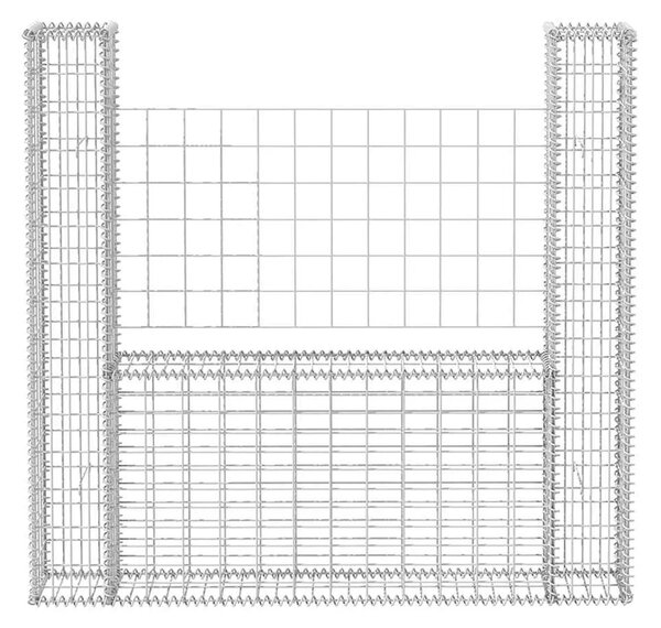Gabion - Gabion ograde - Gabionska košara U-oblika od pocinčanog čelika 160 x 20 x 150 cm - 160 x 20 x 150 cm 1 160 x 20 x 150 c