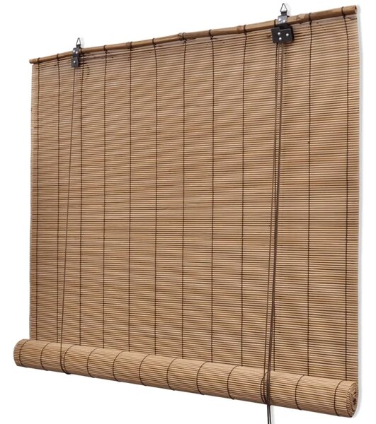 Smeđe rolete od bambusa 120 x 160 cm - Smeđa 120 x 160 cm Smeđa 120 x 160 cm