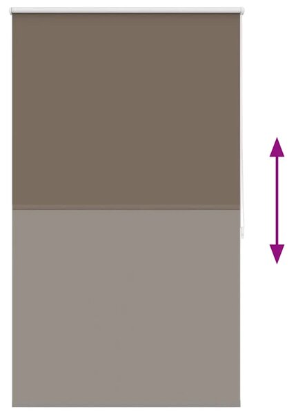 Rolo zavjesa za zamračivanje 84 4 x 175 cm Širina tkanine 80 cm boje kave - Boja kafe 80 x 175 cm Boja kafe 80 x 175 cm