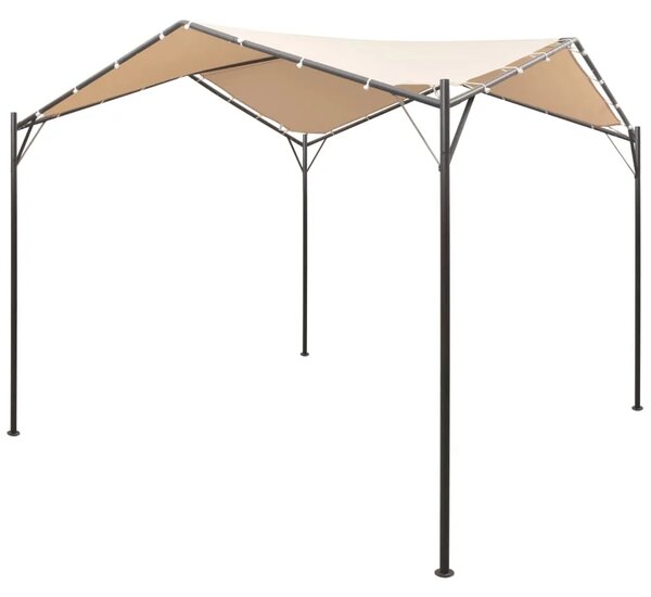Sjenica/paviljon/šator/nadstrešnica 4 x 4 m čelični bež - Bež 4 x 4 m Bež 4 x 4 m
