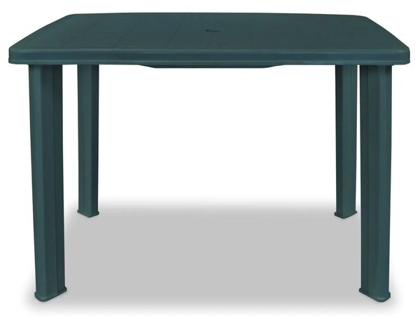 Vrtni stol od plastike zeleni 101 x 68 x 72 cm - Zelena 101 x 68 x 72 cm 1 Zelena