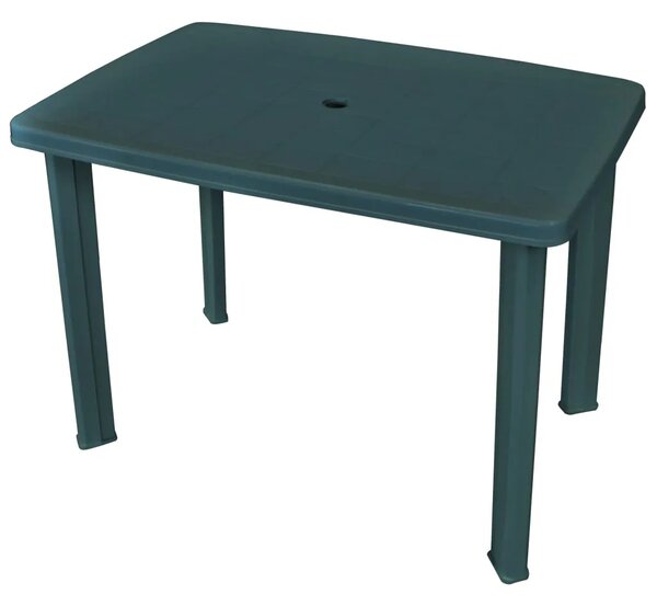 Vrtni stol od plastike zeleni 101 x 68 x 72 cm - Zelena 101 x 68 x 72 cm 1 Zelena