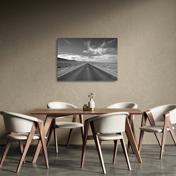 Staklena slika ceste (70x50 cm)