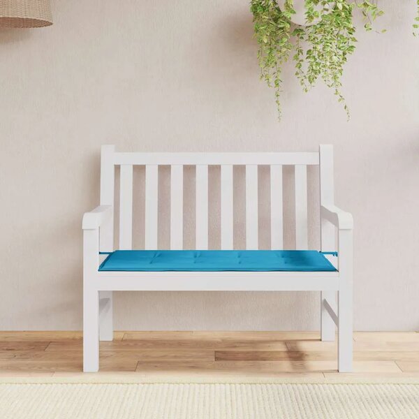 Jastuk za vrtnu klupu plavi 100 x 50 x 3 cm od tkanine Oxford - Plava 100 x 50 x 3 cm 1 Plava