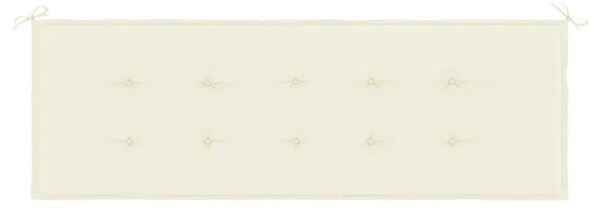 Jastuk za vrtnu klupu krem 150x50x3 cm od tkanine Oxford - Krema 150 x 50 x 3 cm 1 Krema