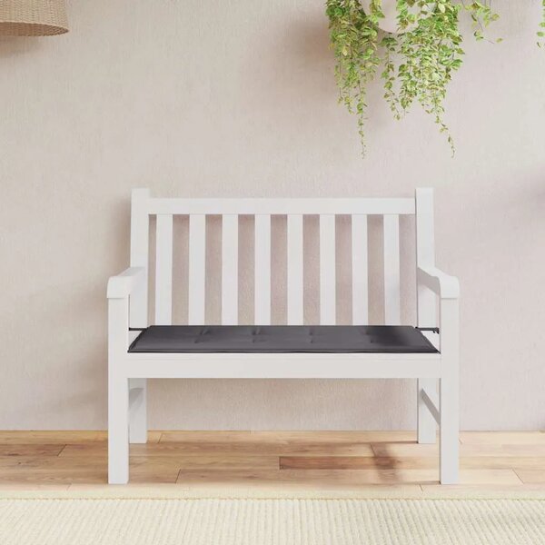 Jastuk za vrtnu klupu antracit 100x50x3 cm tkanina Oxford - Antracit 100 x 50 x 3 cm 1 Antracit