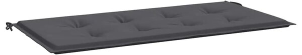 Jastuk za vrtnu klupu antracit 100x50x3 cm tkanina Oxford - Antracit 100 x 50 x 3 cm 1 Antracit