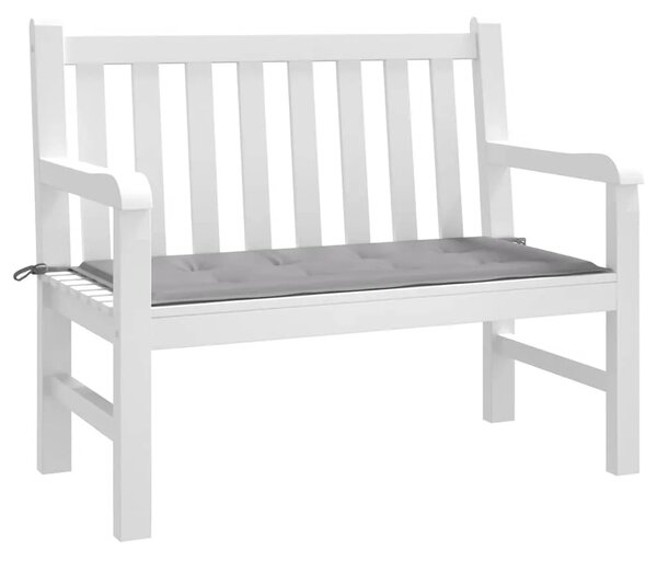 Jastuk za vrtnu klupu sivi 100x50x3 cm od tkanine Oxford - Siva 100 x 50 x 3 cm 1 Siva