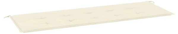 Jastuk za vrtnu klupu krem 150x50x3 cm od tkanine Oxford - Krema 150 x 50 x 3 cm 1 Krema