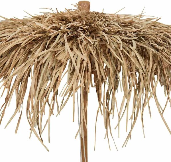 Suncobran od bambusa s krovom od lišća banane 210 cm - 210 cm 1 210 cm