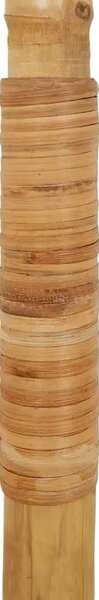 Suncobran od bambusa s krovom od lišća banane 210 cm - 210 cm 1 210 cm