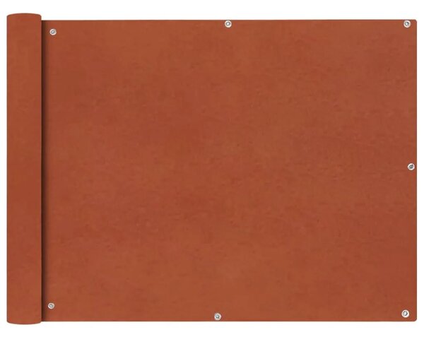 Balkonska Zaštita od Oxford Tkanine u Boji Terakote 90x400 cm - Terakota 90 x 400 cm 1 Terakota