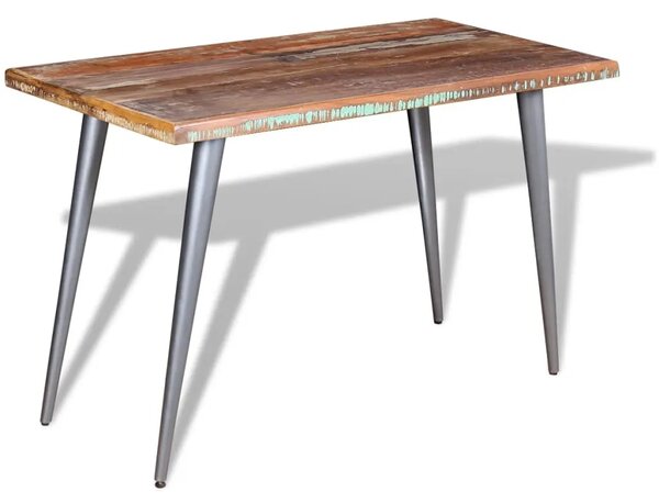 Blagovaonski stol od masivnog obnovljrnog drva 120 x 60 x 76 cm