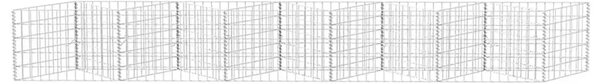 Gabion - Gabion ograde - Gabionska košara od pocinčanog čelika 300 x 30 x 50 cm - 300 x 30 x 50 cm 1 300 x 30 x 50 cm