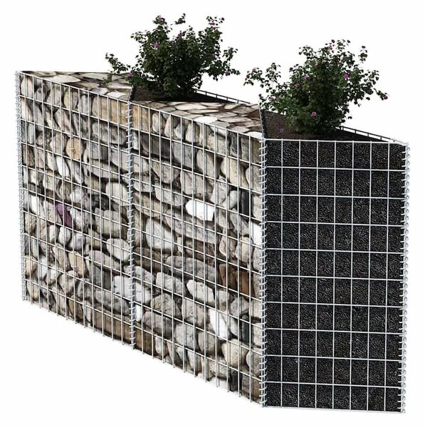 Gabion - Gabion ograde - Gabionska košara od pocinčanog čelika 120 x 30 x 100 cm - 120 x 30 x 100 cm 1 120 x 30 x 100 cm