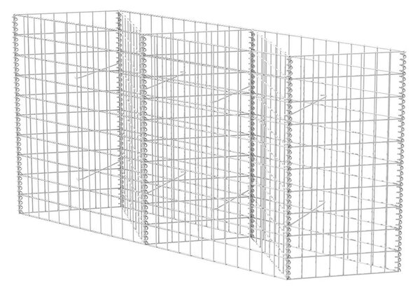 Gabion - Gabion ograde - Gabionska košara od pocinčanog čelika 120 x 30 x 100 cm - 120 x 30 x 100 cm 1 120 x 30 x 100 cm