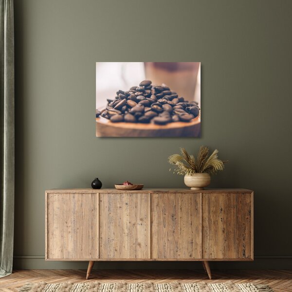 Staklena slika kave (70x50 cm)