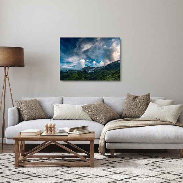 Staklena slika planina (70x50 cm)