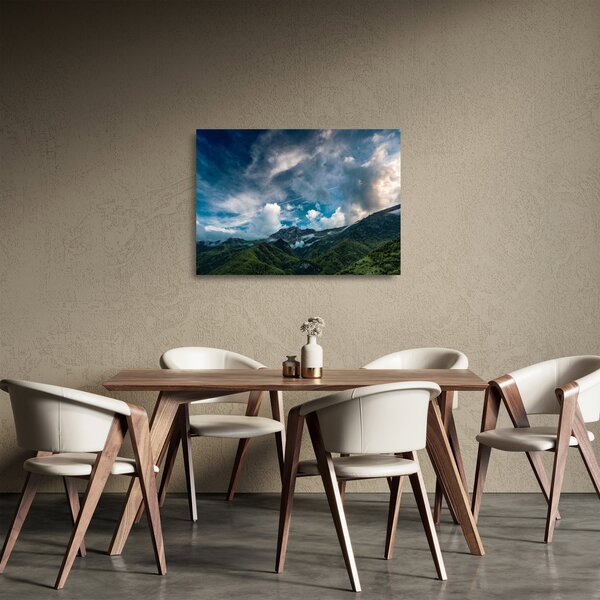 Staklena slika planina (70x50 cm)