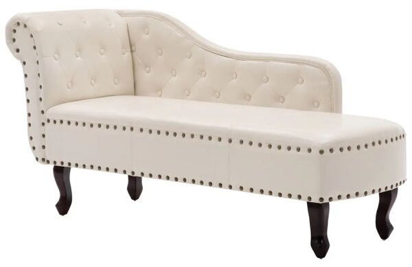 Rimska Sofa Umjetna Koža Krem Bijela - Bijela 1 Bijela