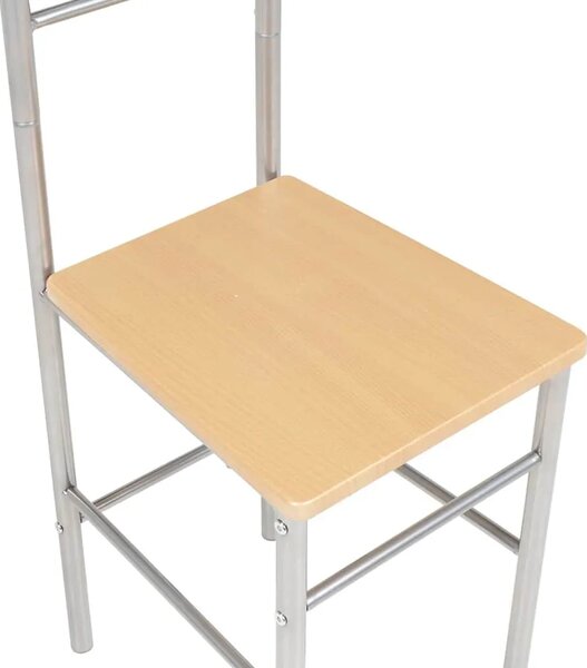 Garderobne stolice 2 kom metalne
