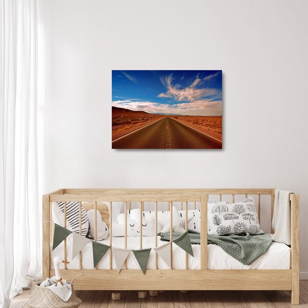 Staklena slika dugog puta (70x50 cm)