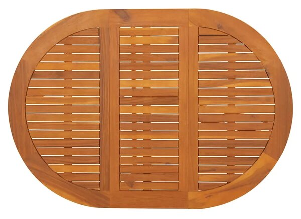 Vrtni stol od masivnog bagremovog drva 130 x 90 x 72 cm - 1 Stol od 130 cm Stol od 130 cm
