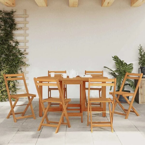 Vrtni stol od masivnog bagremovog drva 130 x 90 x 72 cm - 1 Stol od 130 cm Stol od 130 cm