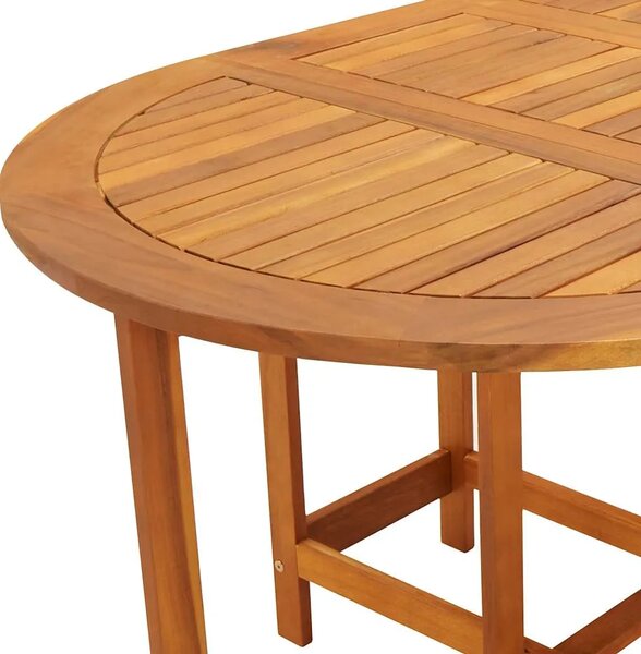 Vrtni stol od masivnog bagremovog drva 130 x 90 x 72 cm - 1 Stol od 130 cm Stol od 130 cm